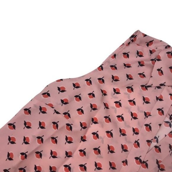 ANN TAYLOR Floral Sleeveless Button Front Blouse Size XS - Picture 8 of 9